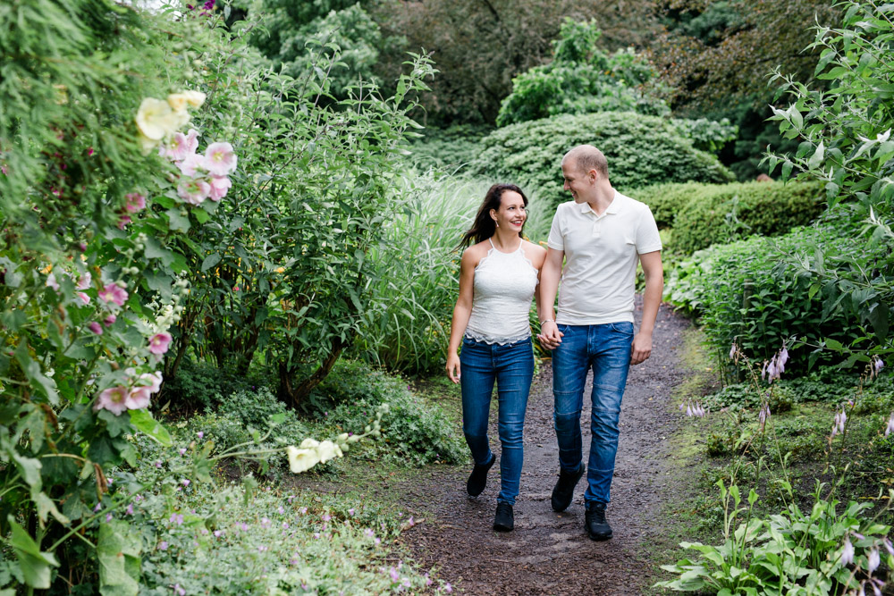 Paarshooting in Planten und Blomen am Wasserfall